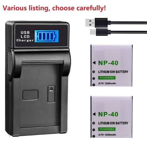 Batteria o - np-40,