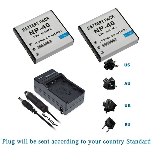 Batteria np40 - 2x,