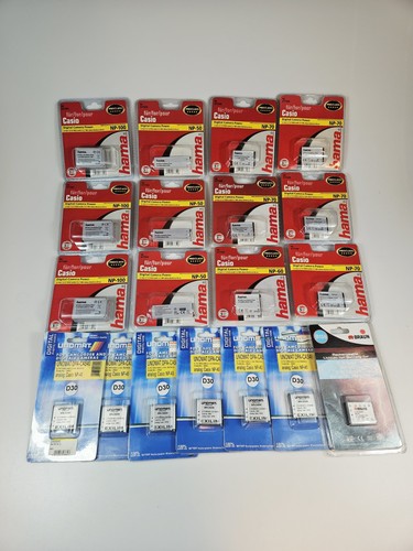 Lotto batterie fotocamera - , hama